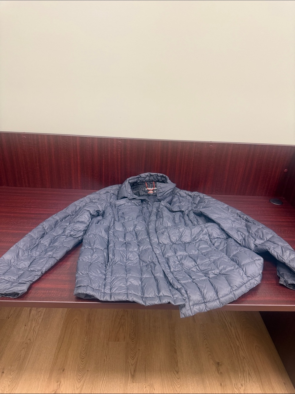 Hawke & Co Gray Quilted Lightweight Puffer Jacket